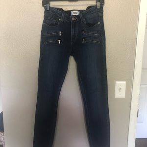 Dark wash Paige jeans